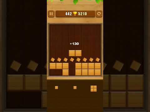 Captura de Tela do Vídeo de Wood Block Puzzle