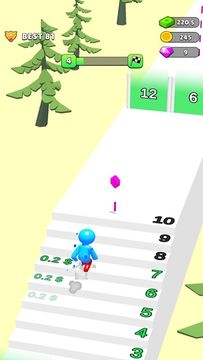 Captura de Tela do Jogo Stair Challenge Go