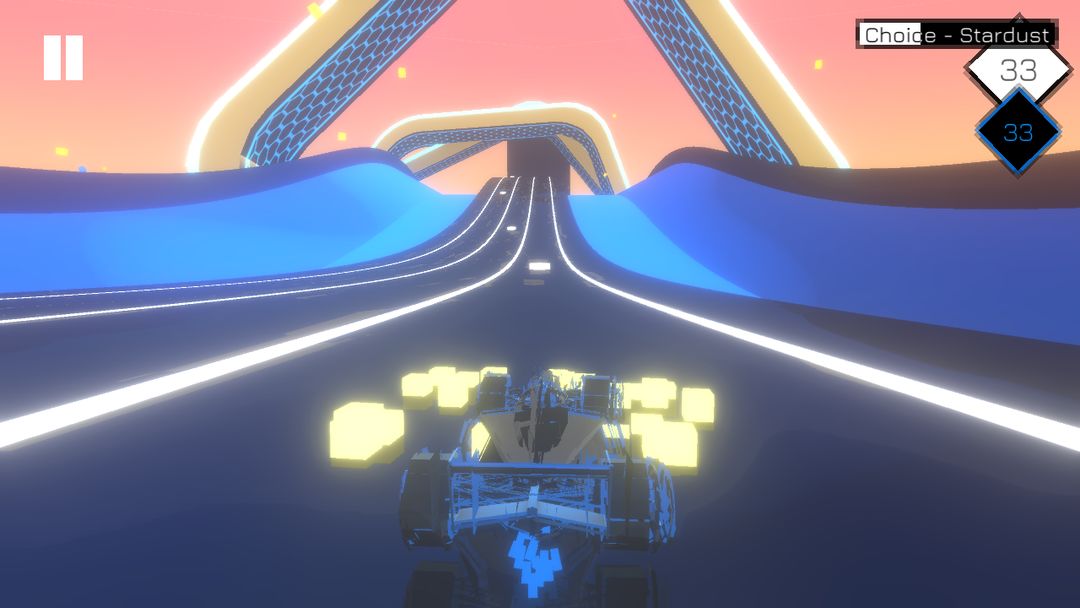 Screenshot of Music Racer