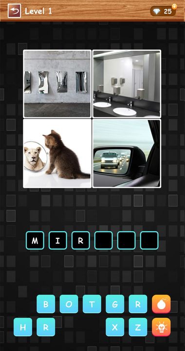 Screenshot 1 of 4 Pics 1 Word - Funny Puzzle Game 1.8
