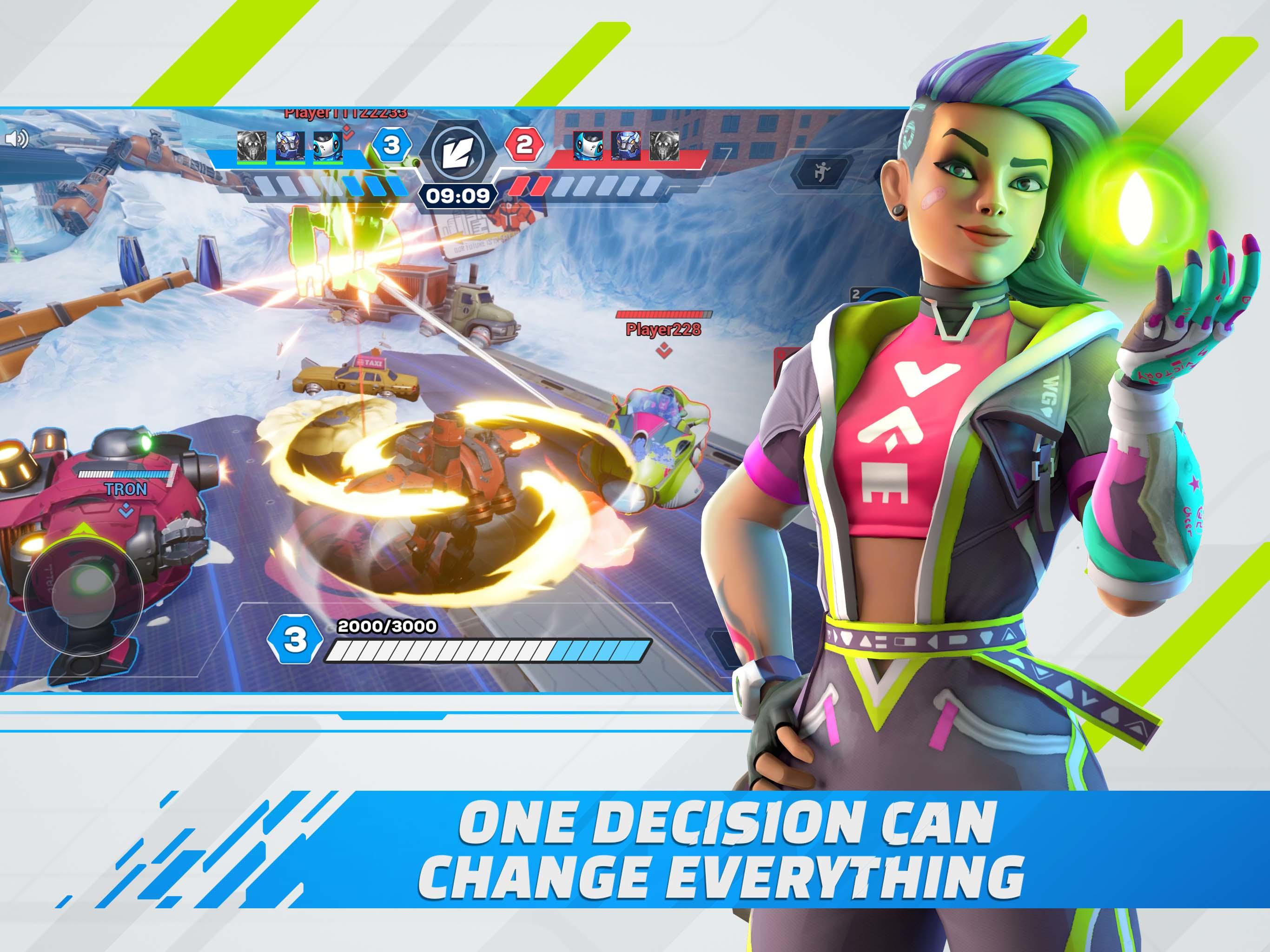 ArcForce: 3v3 Hero Shooter Game Screenshot