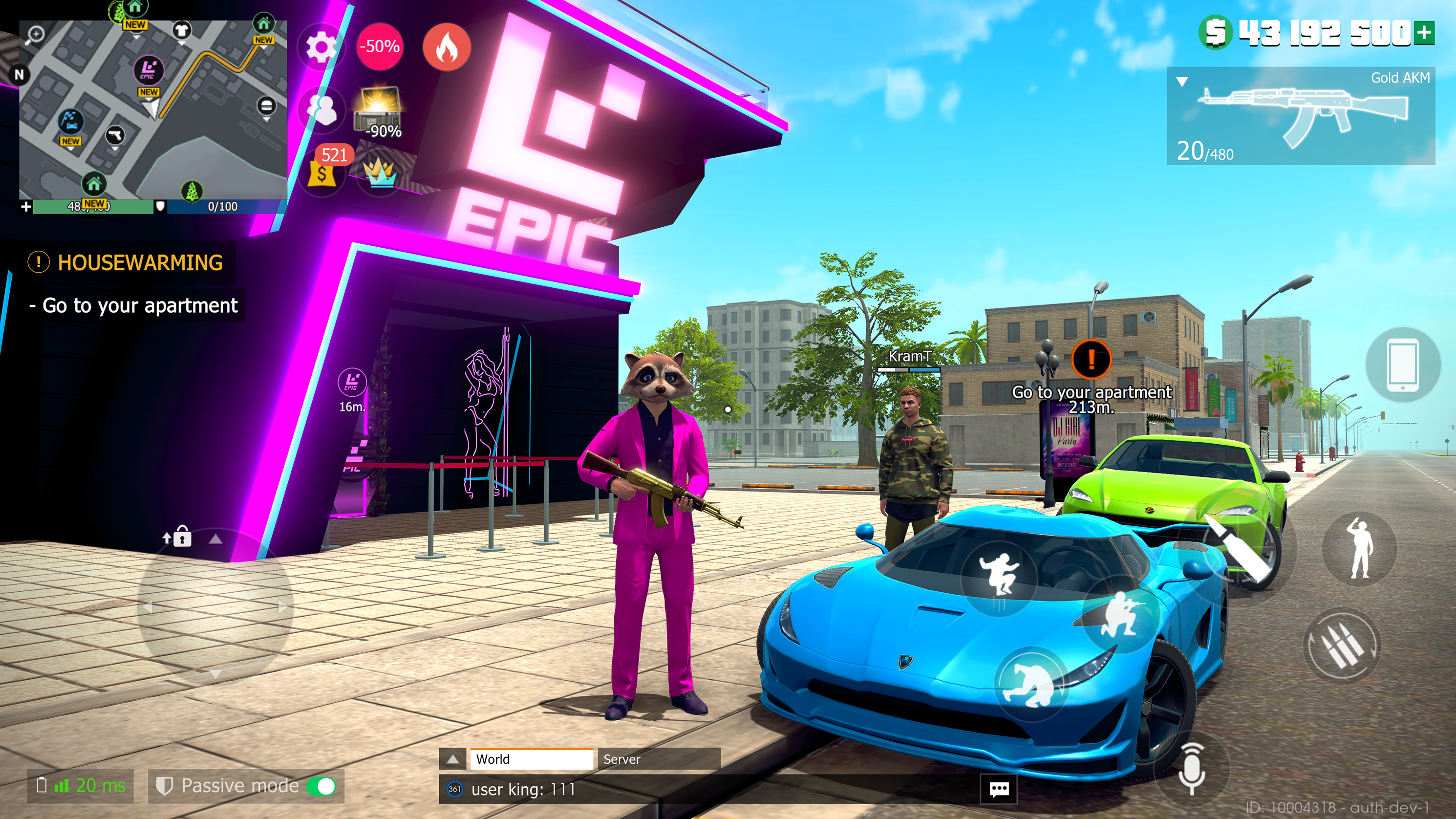 Grand Criminal Online: Sandbox Game Screenshot