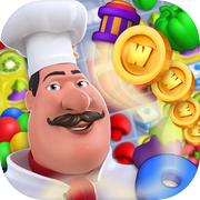 Wonder Chef: jogo de quebra-cabeça Match-3