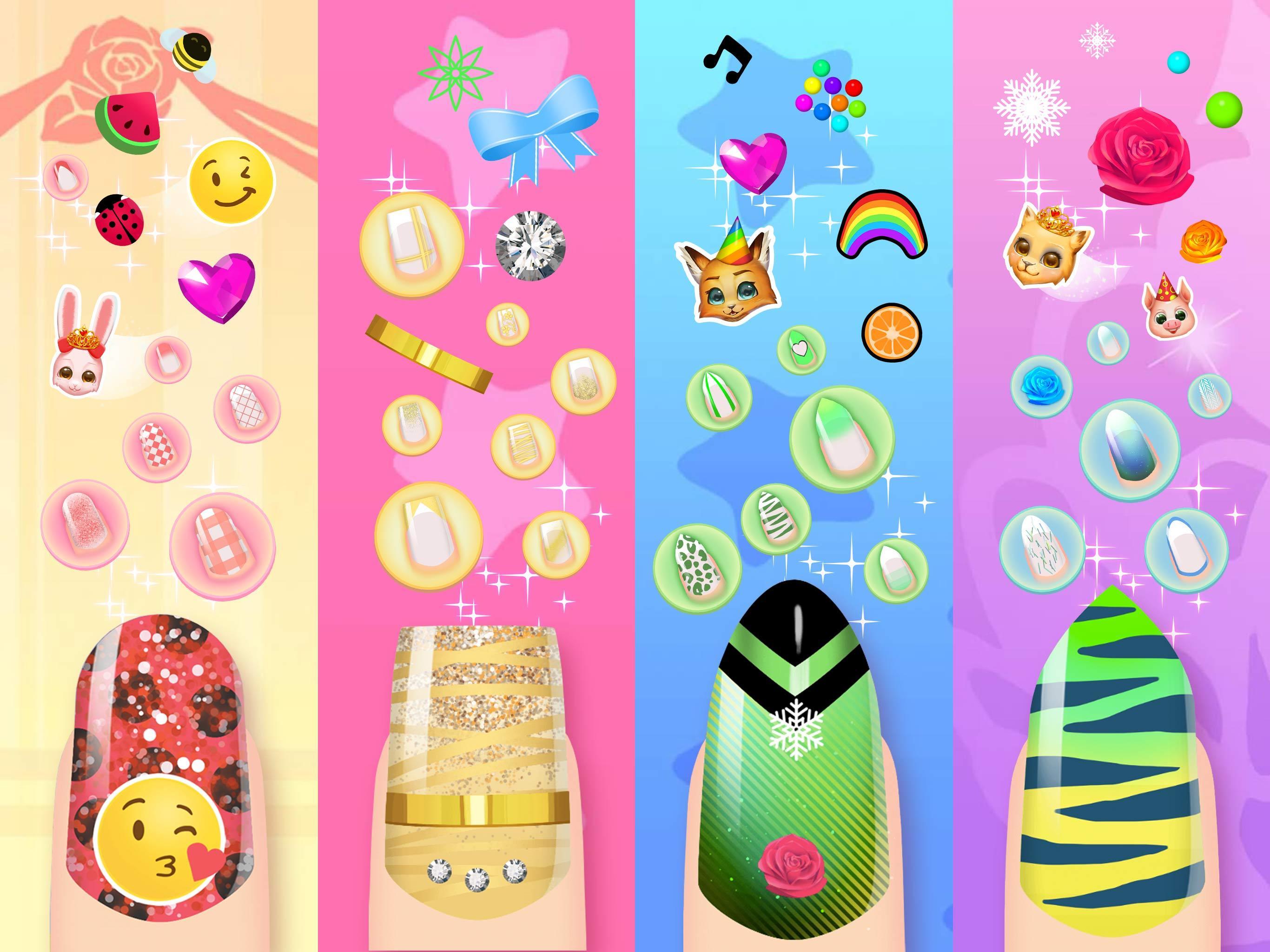 Dora's Nail Salon Game Screenshot