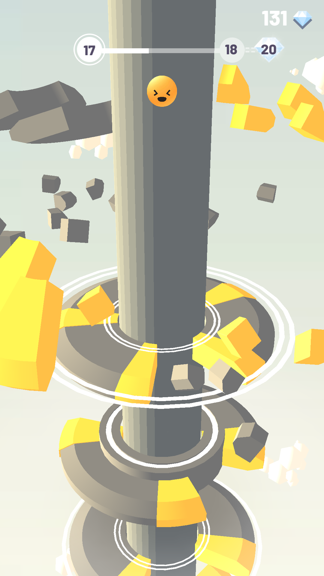 Captura de Tela do Jogo 跳个球球