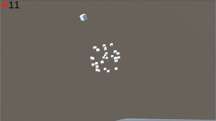 Captura de Tela do Jogo Colored Cube Collection 2