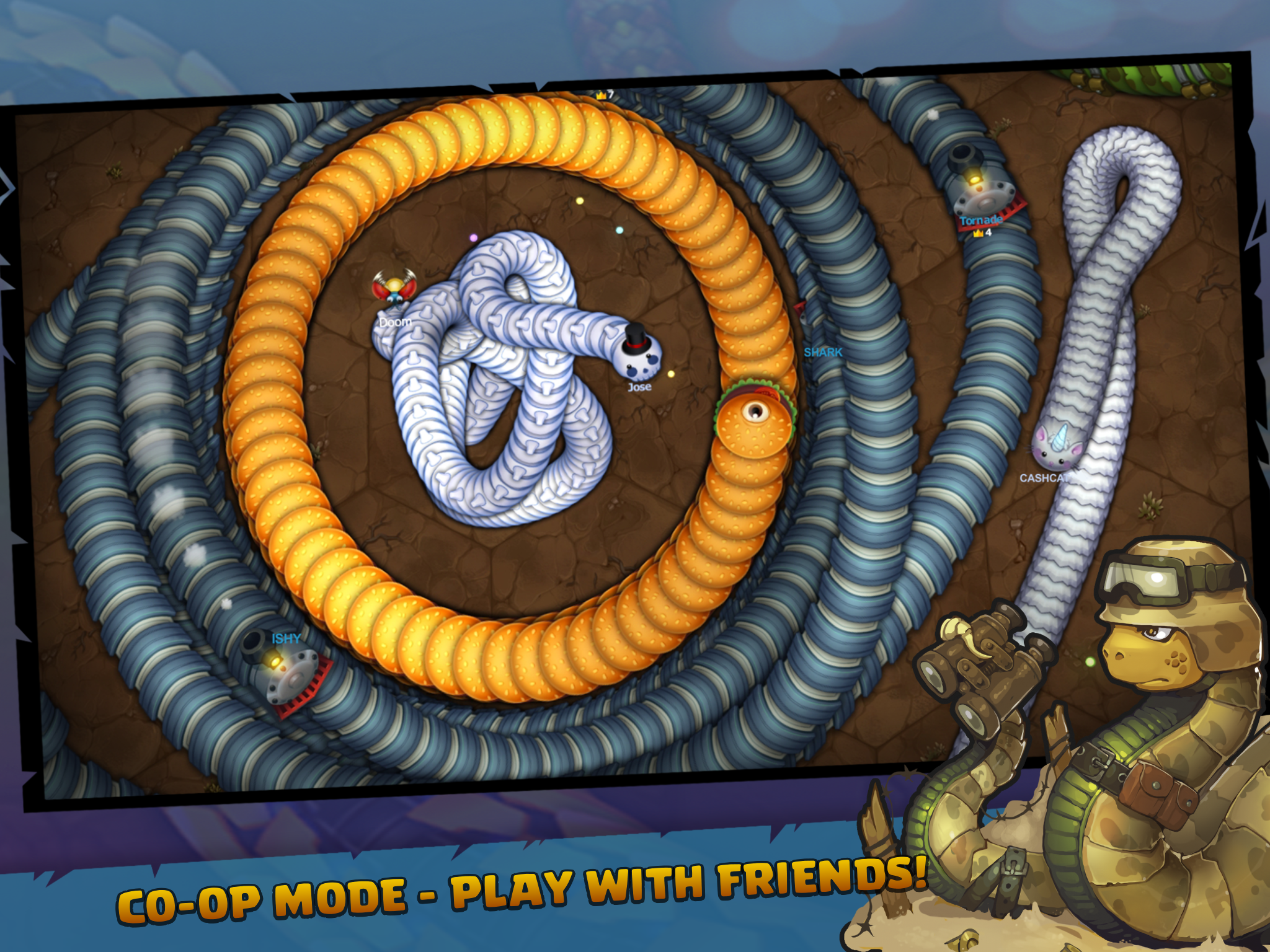 Little Big Snake .io game Game Screenshot