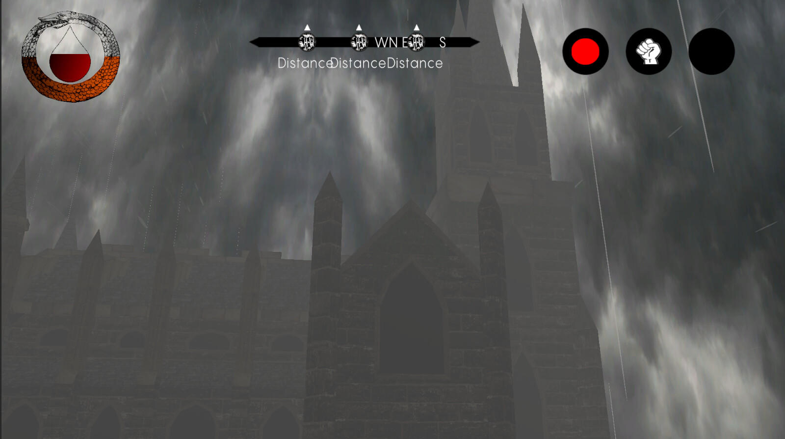 Screenshot of Harrowed World: Portents In Red - Vampire RPG