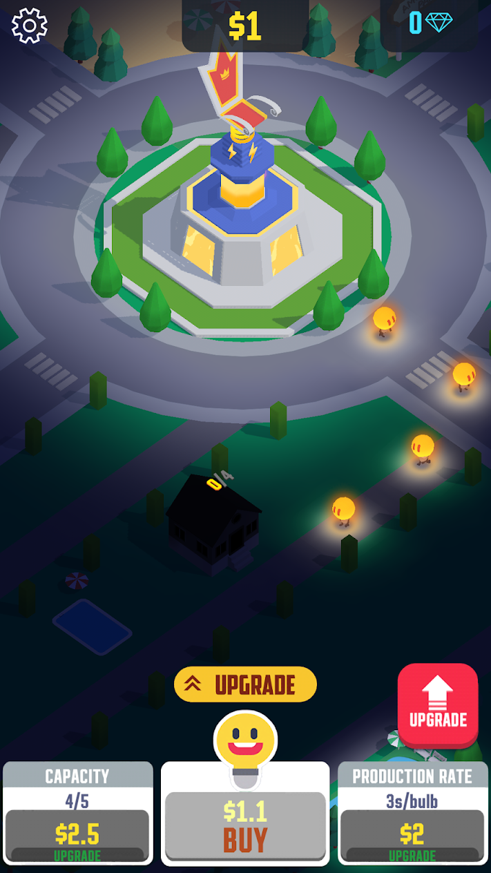 Screenshot 2 of Idle Light City: Clicker Games 
