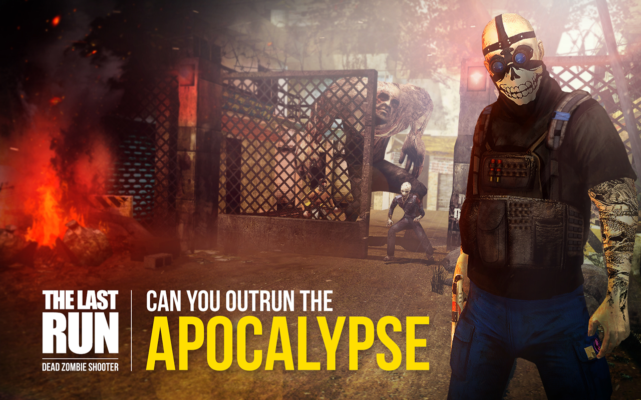 Captura de Tela do Jogo Last Run: Dead Zombie Shooter