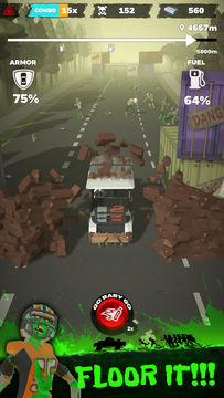 rUNDEAD: Zombie Road Rage ภาพหน้าจอเกม
