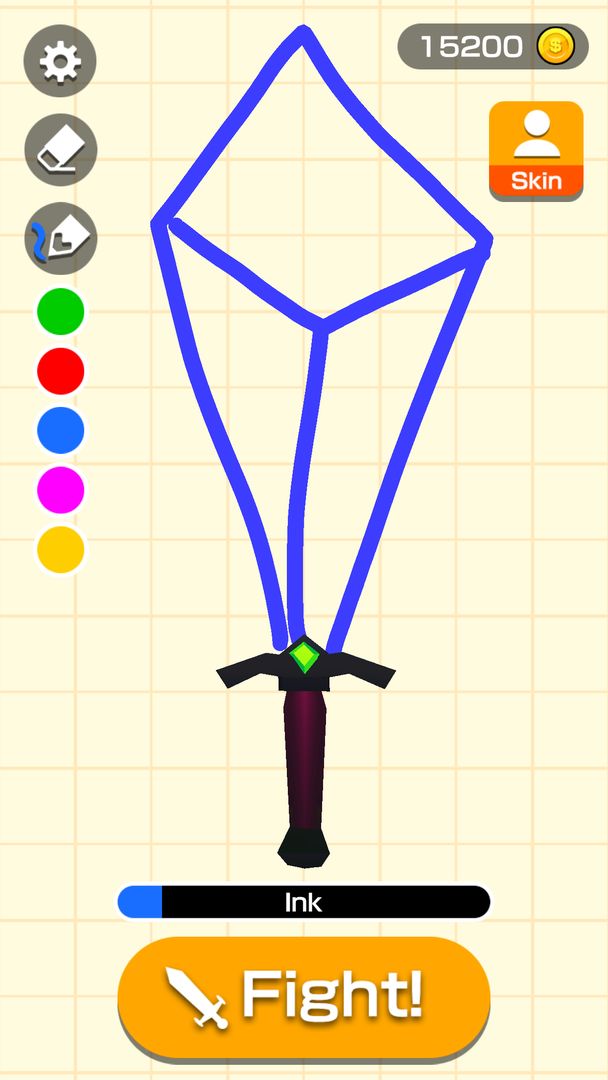 Screenshot of Draw Sword 3D