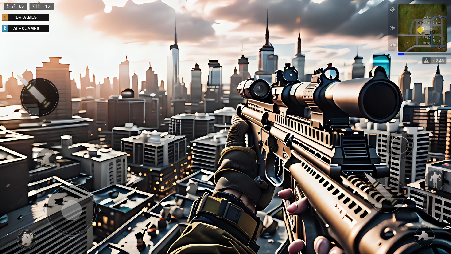Screenshot of Fps Battle Shooting game