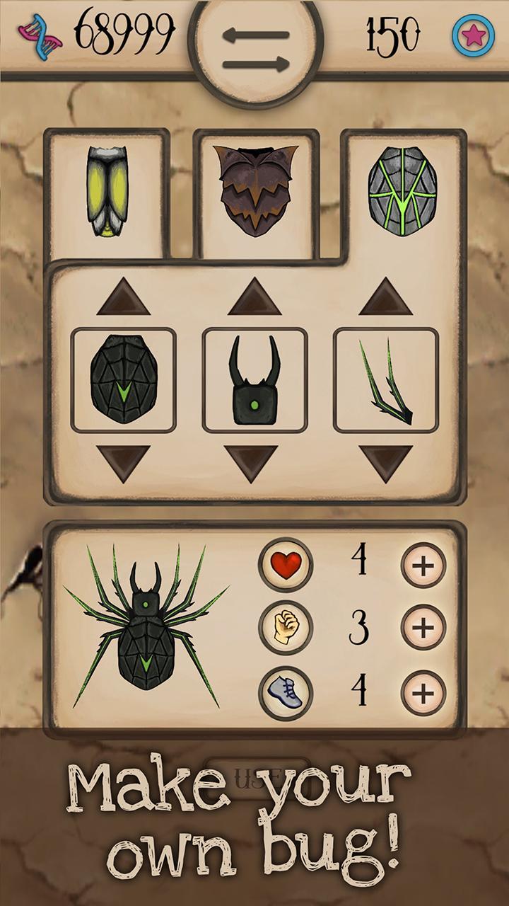 Insect.io spore bug's life Game Screenshot