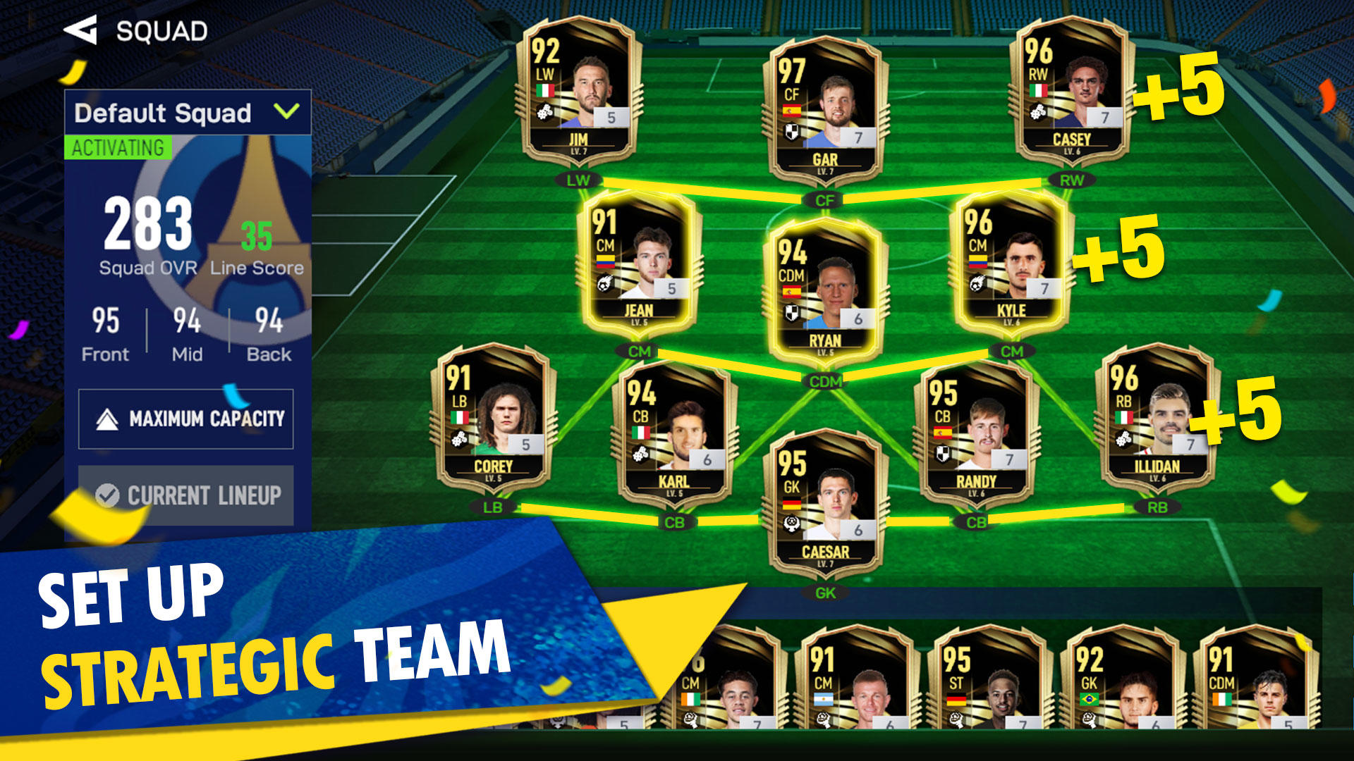 Be a Pro - Football Game Screenshot