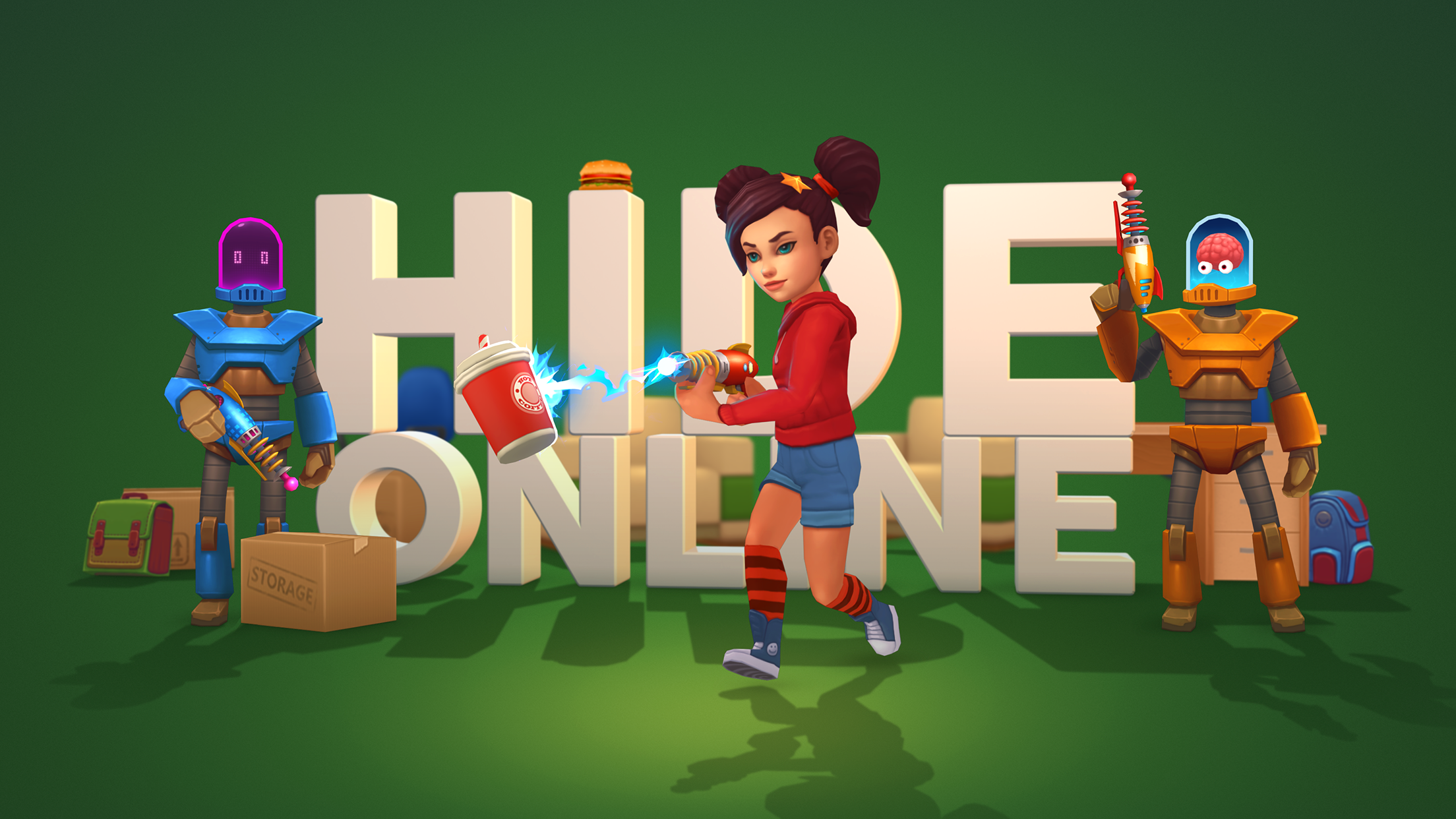 Hide Online - Prop Hunt Game Screenshot