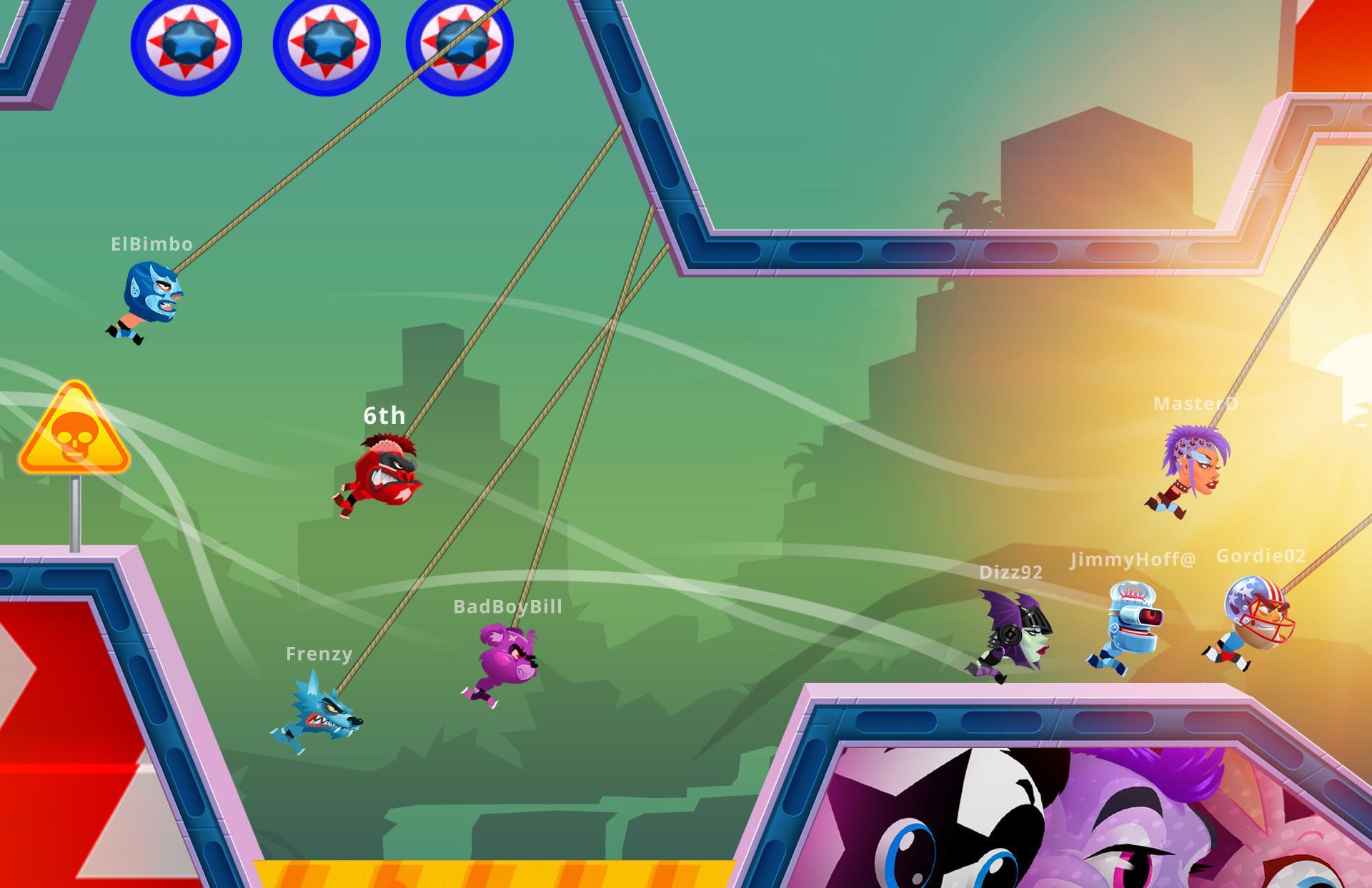 Rope Racers Game Screenshot