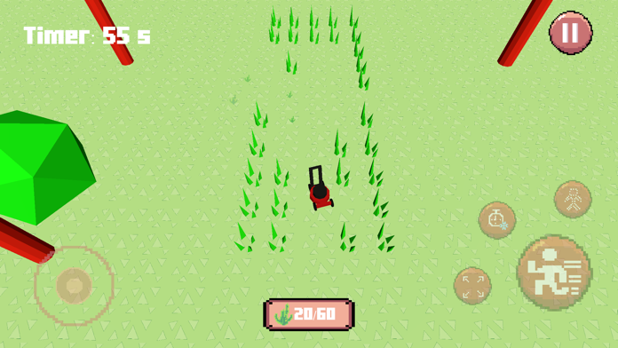 US Grass Cuten Game Screenshot