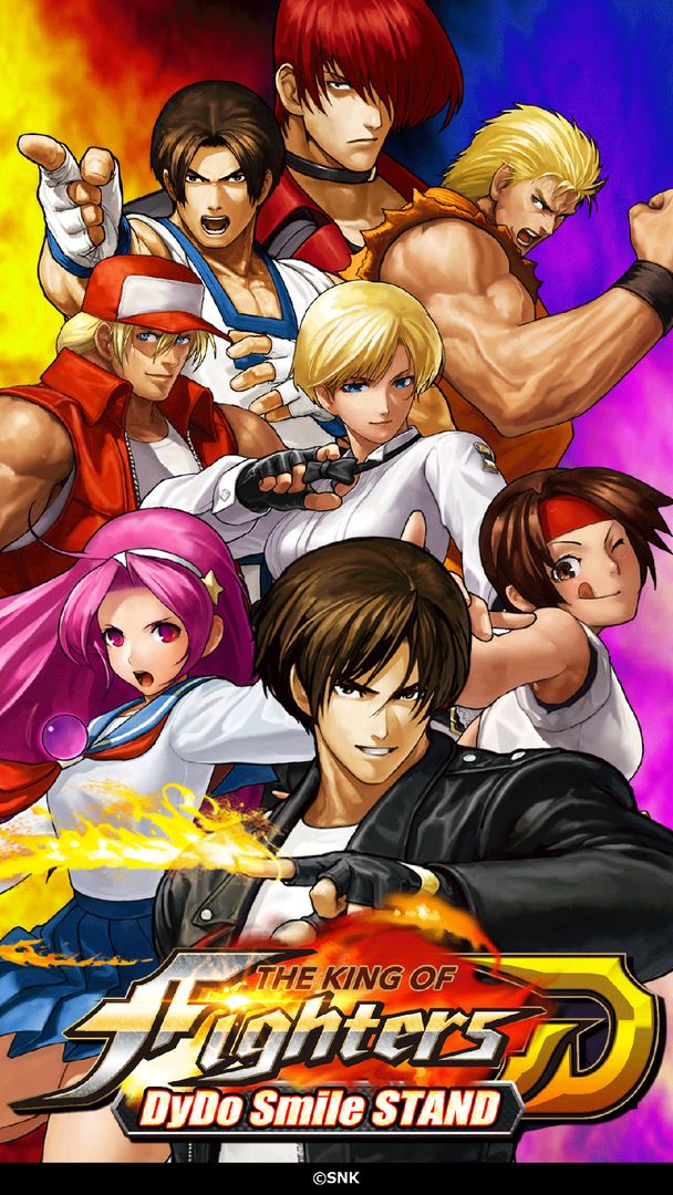 THE KING OF FIGHTERS D ~DyDo Smile STAND~ ภาพหน้าจอเกม