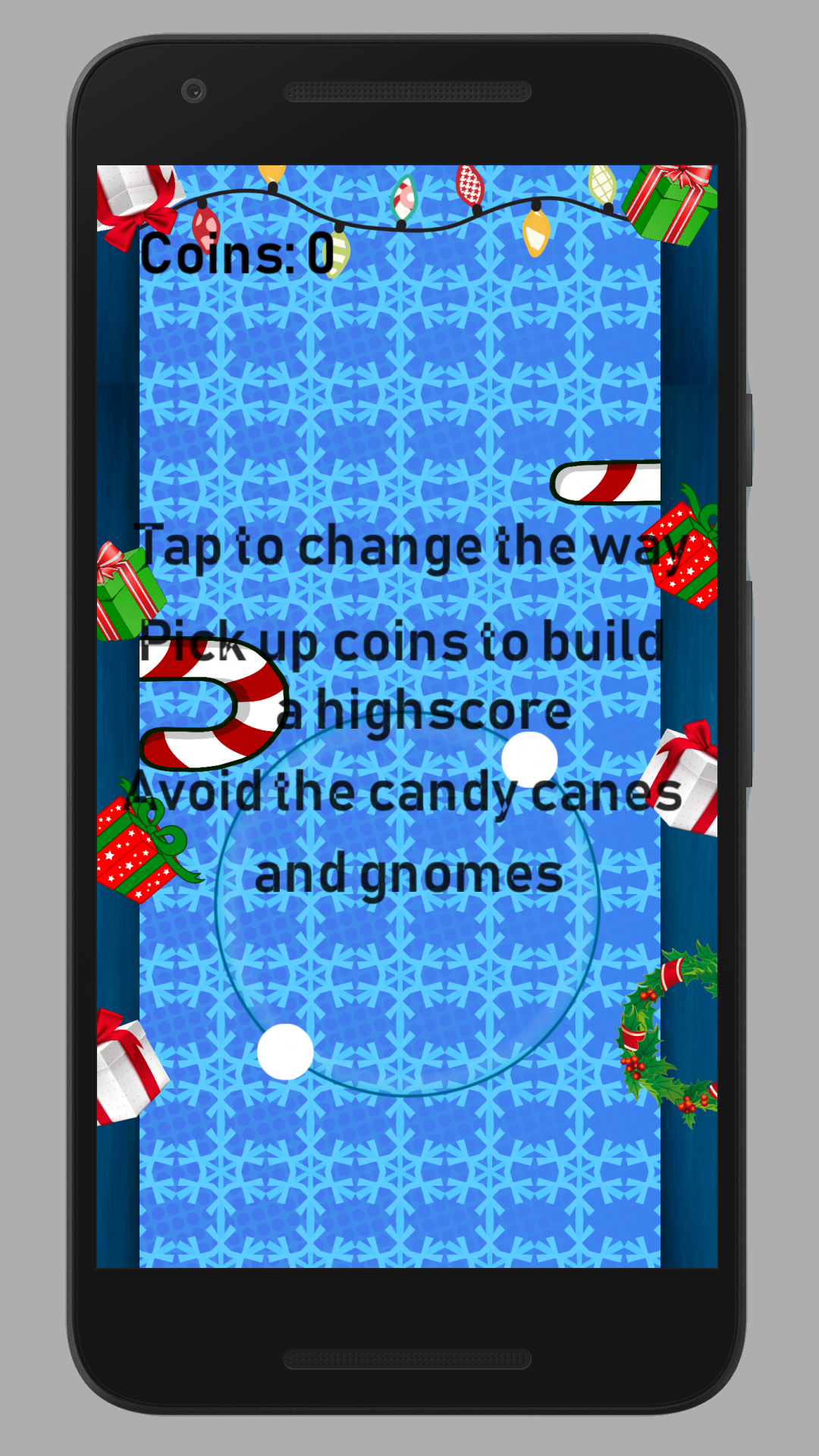 Candy Cane Saga Game Screenshot