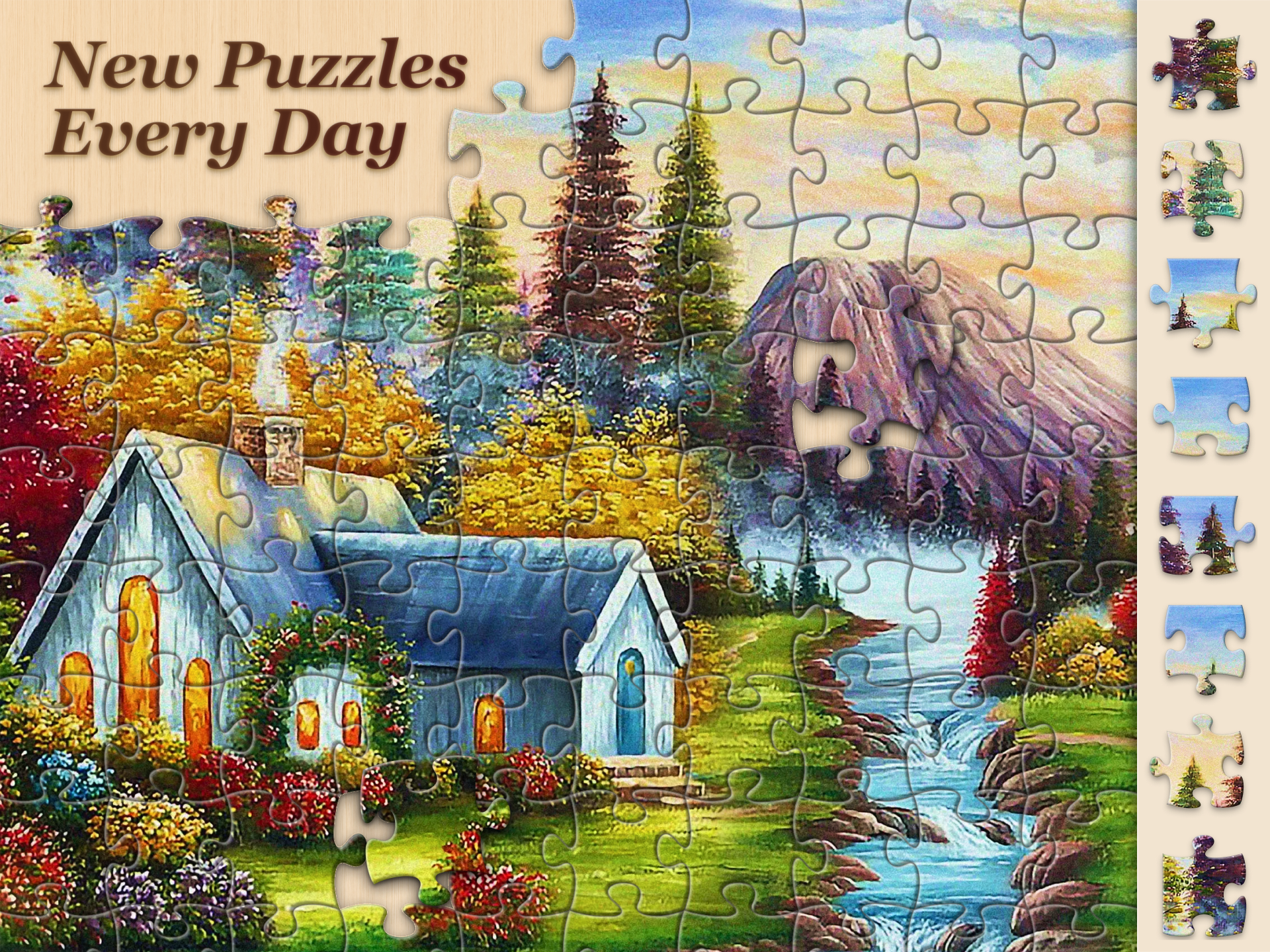 Jigsawscapes® - Jigsaw Puzzles ภาพหน้าจอเกม
