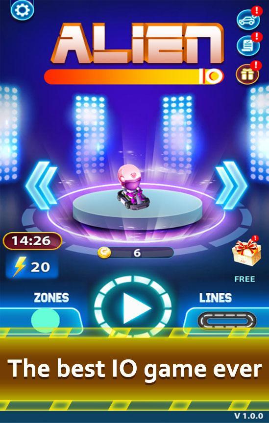 Alien.io ภาพหน้าจอเกม