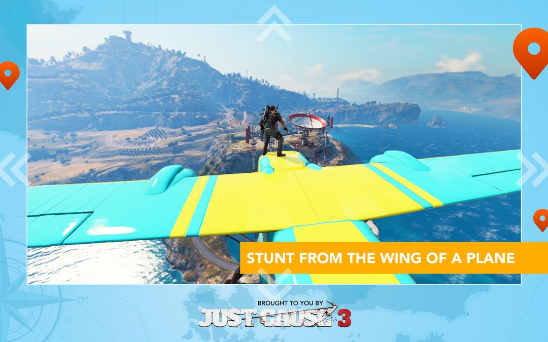 Just Cause 3: WingSuit Tour ภาพหน้าจอเกม