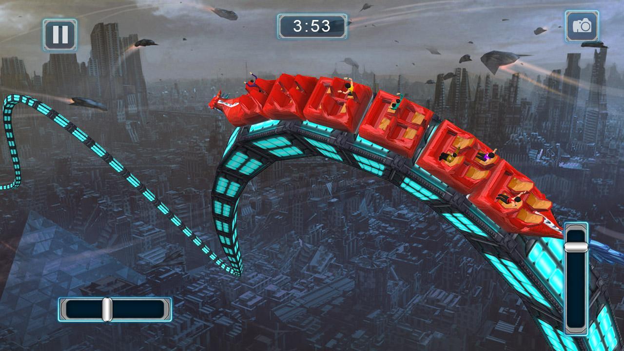 Cuplikan Layar Game Roller Coaster Simulator Space