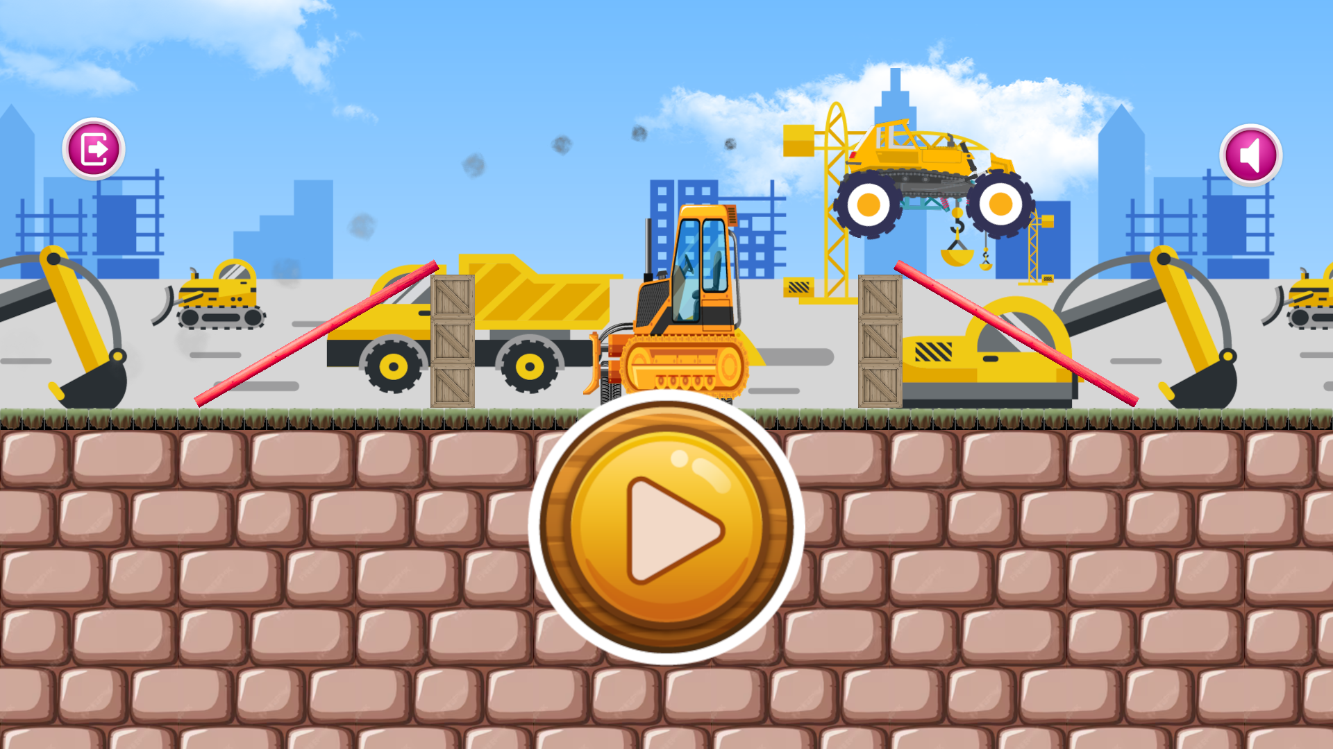 Monster Hill Climb Bulldozer for Android/iOS - TapTap