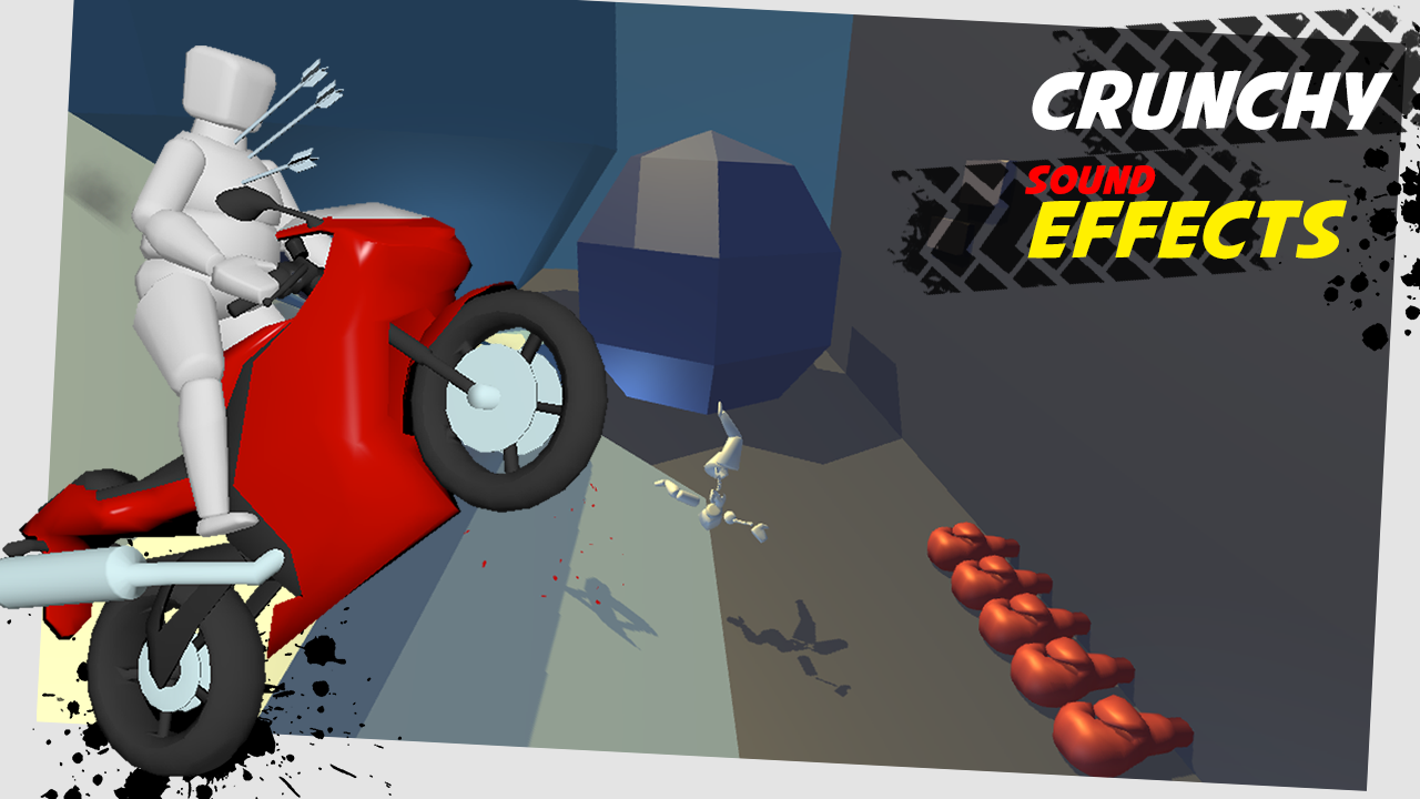 Stickman Turbo Dismounting 3D Game Screenshot