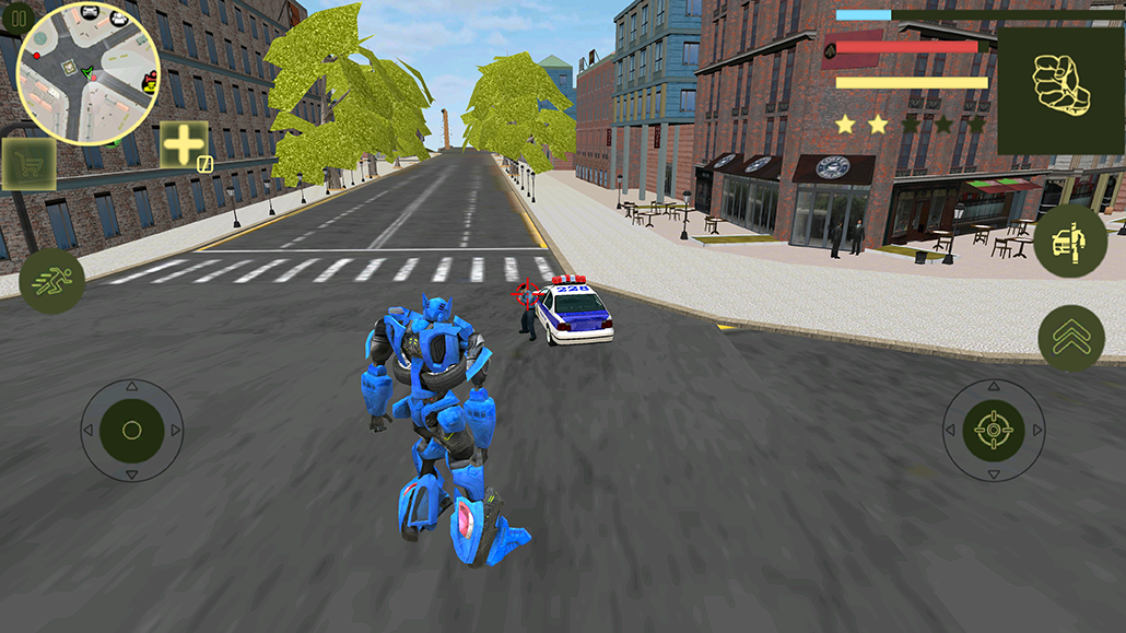 Robot Car Transform War – Fast Robot games遊戲截圖