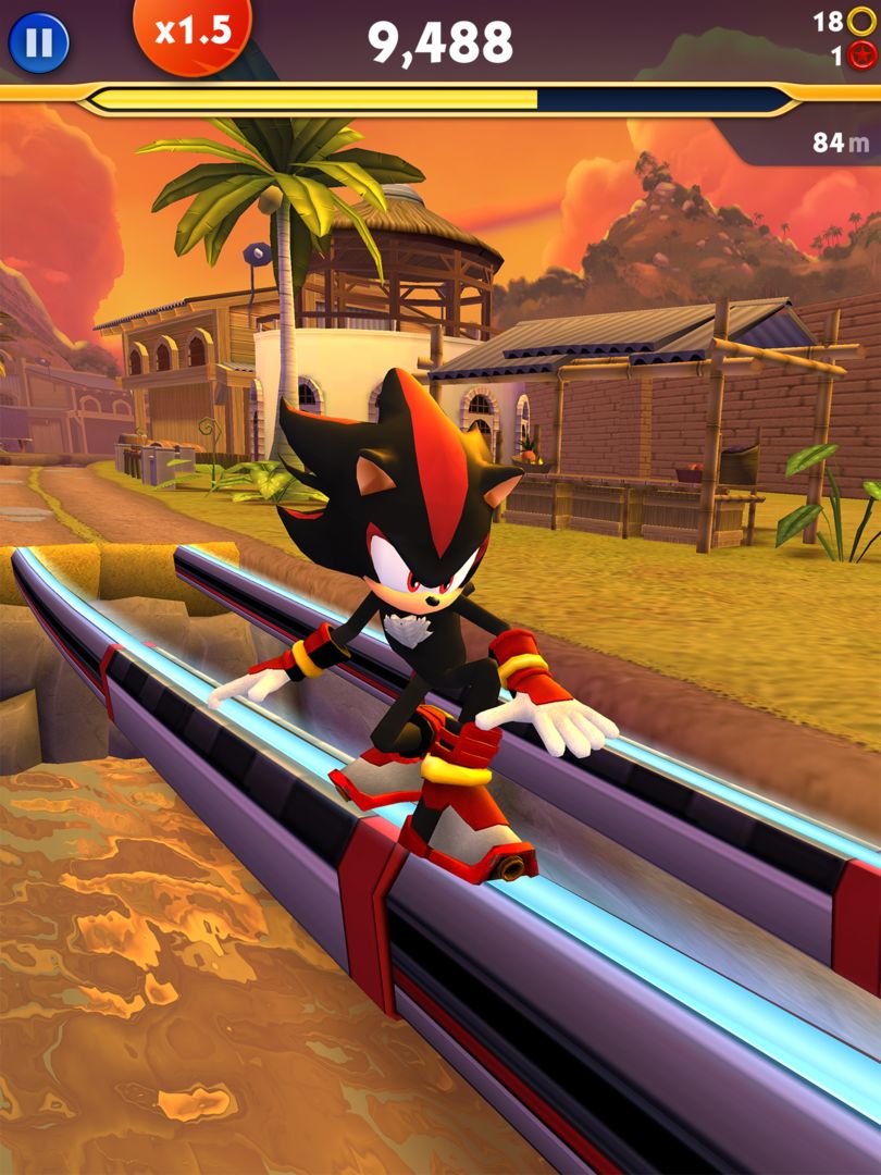 Sonic Dash 2: Sonic Boom screenshot game