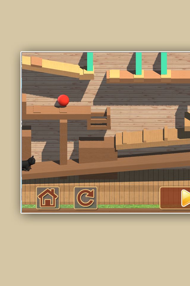 Screenshot of 脱出ゲーム 猫のおさんぽ。
