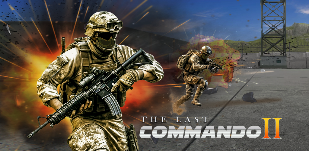 Banner of Last Commando II: FPS Pro-Spiel 3.8.9
