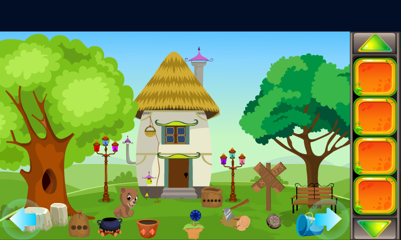 Kavi Games 409 - Tiny Lovely Rabbit Rescue Game ゲームのスクリーンショット