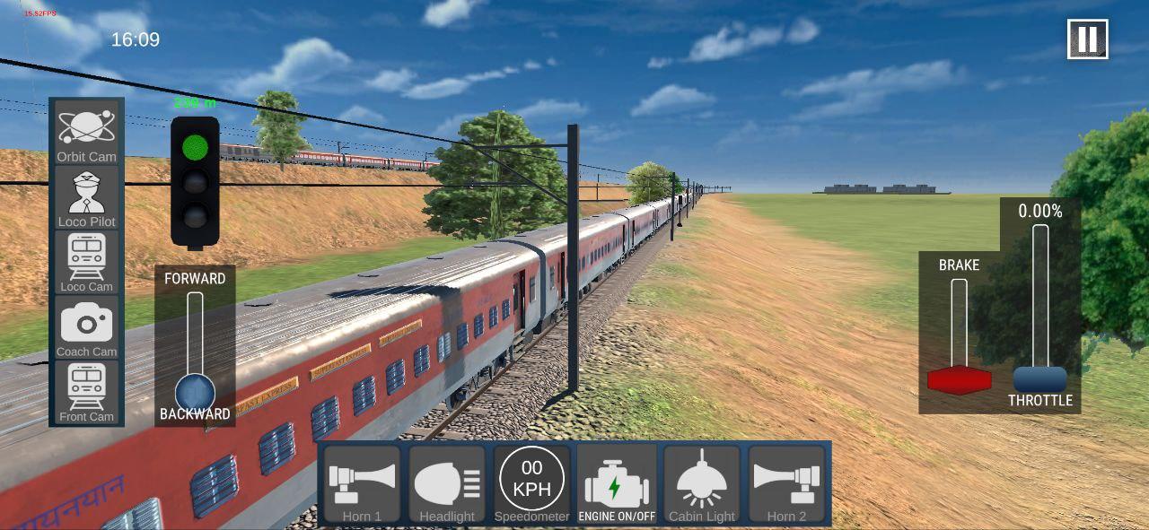 Train Simulator India Game Screenshot