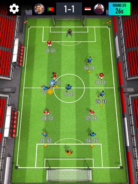 Captura de Tela do Jogo Soccer Duel: Jogo de Futebol