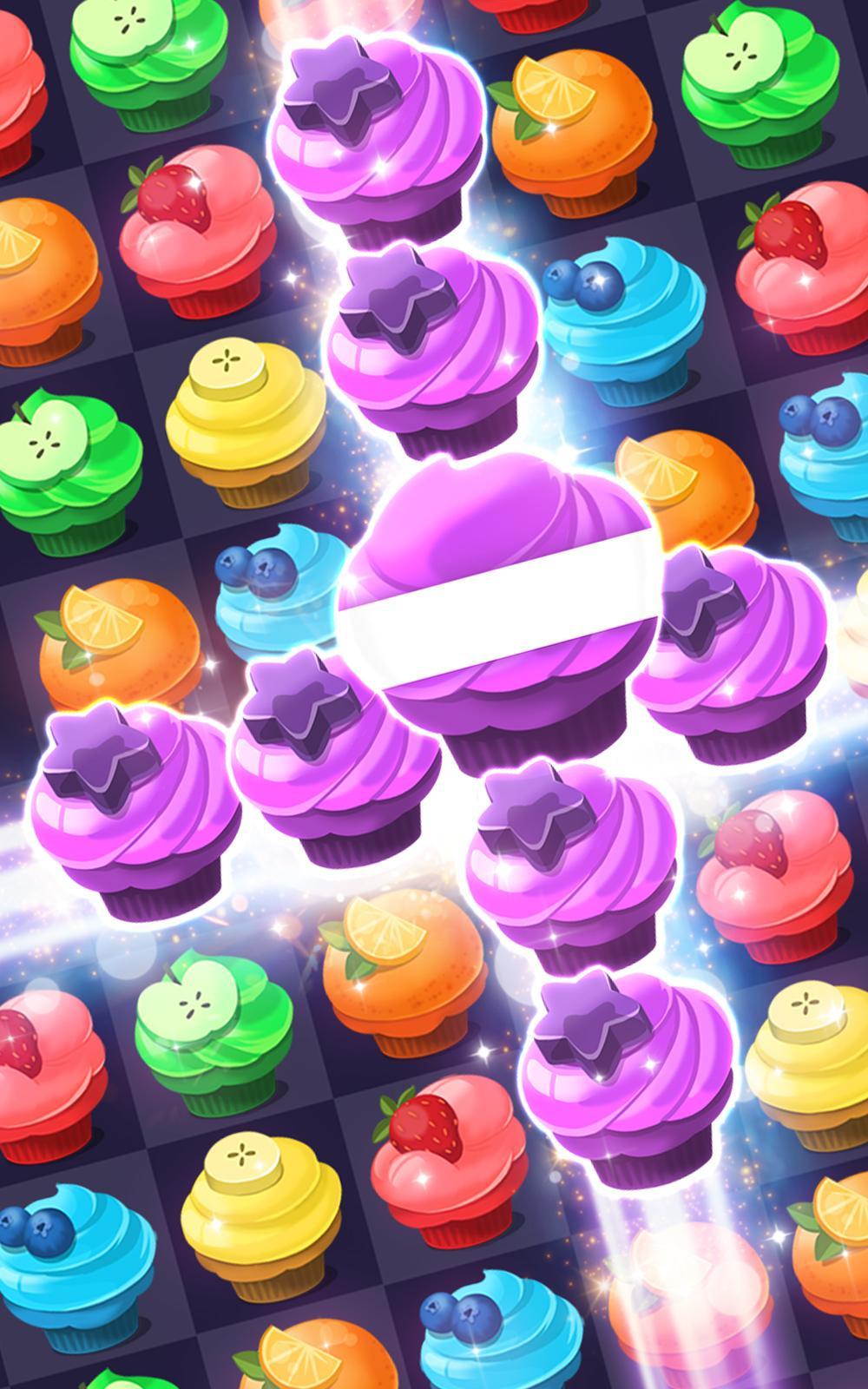 Cupcake Crush ゲームのスクリーンショット