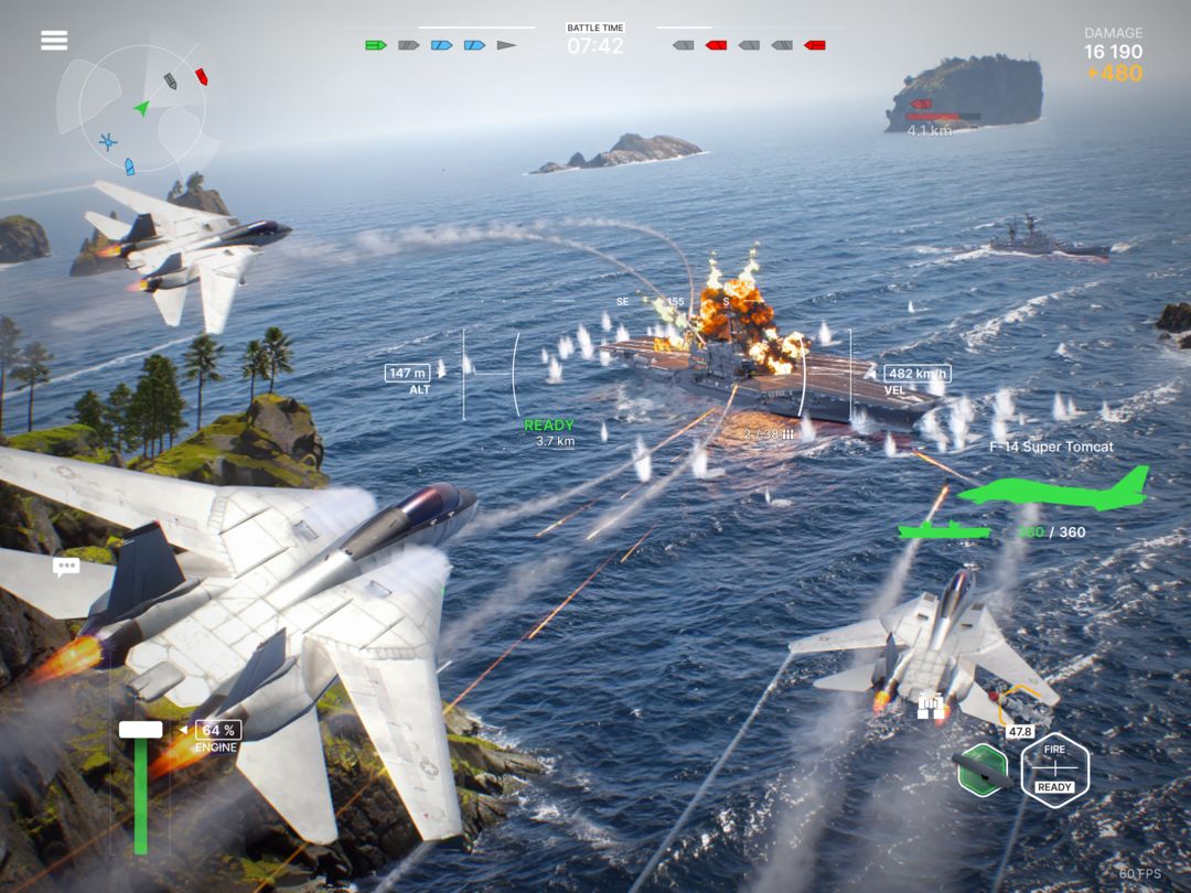 Warships Mobile 2 : Open Beta ภาพหน้าจอเกม