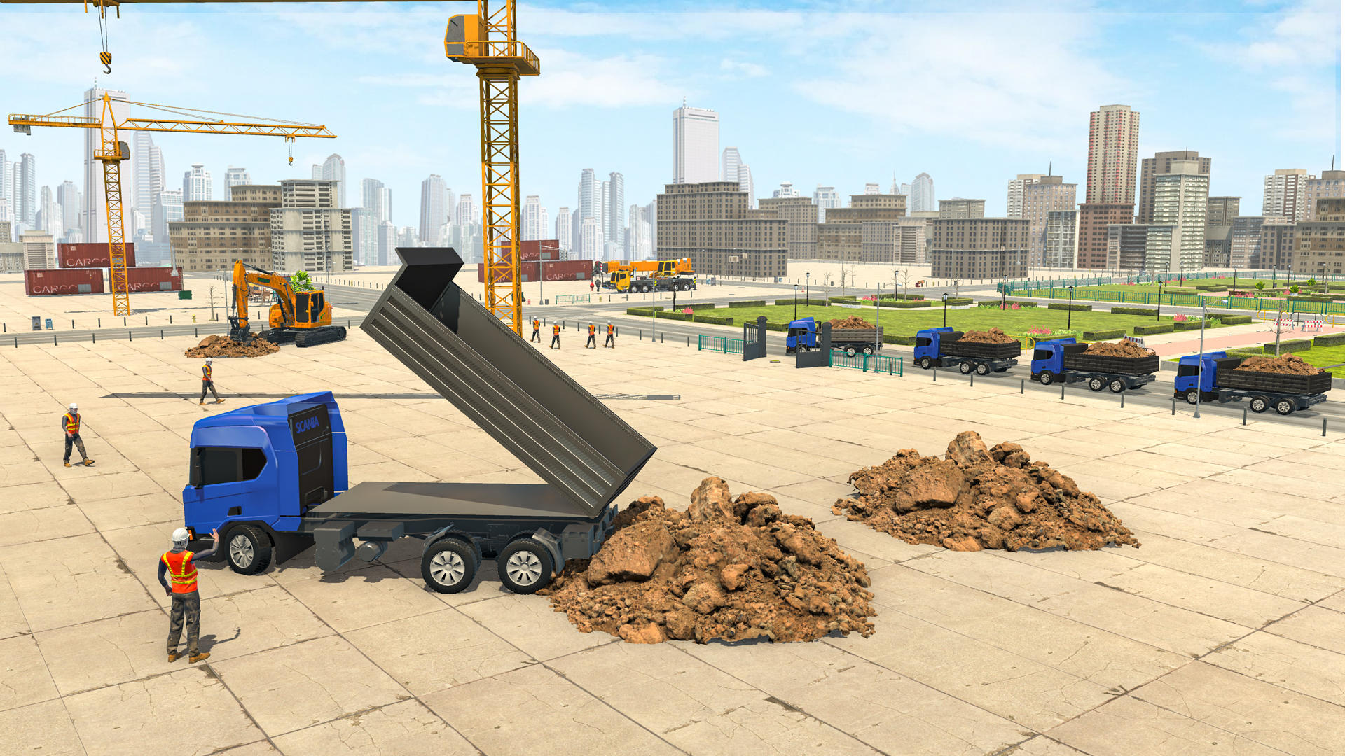 Construction Simulator City 3D Game Screenshot