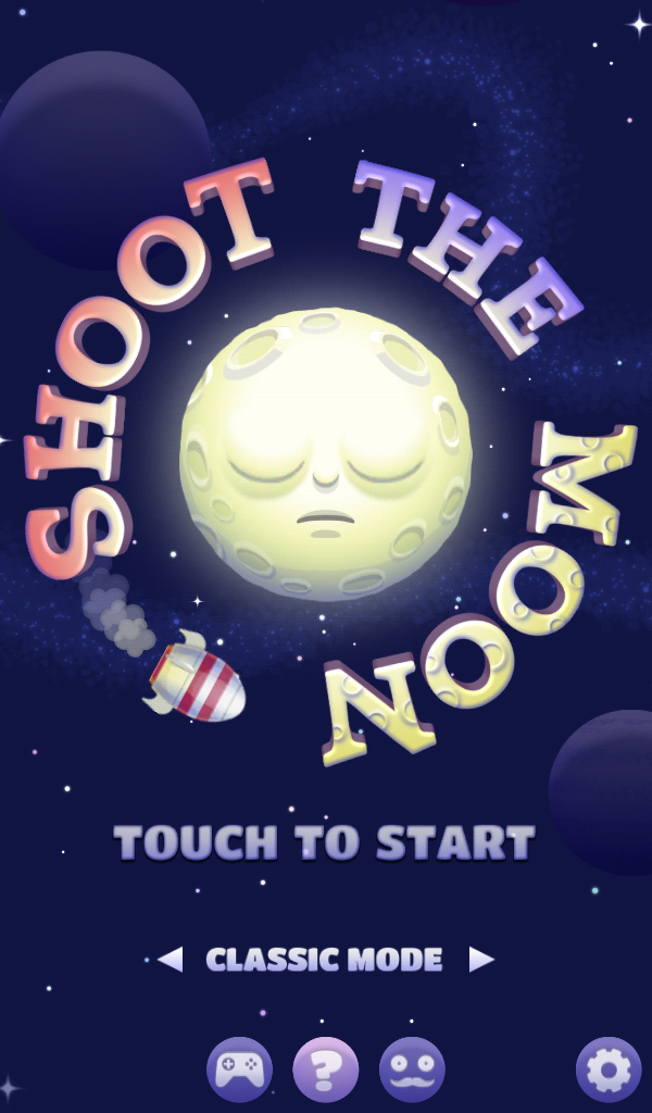 Shoot The Moon 게임 스크린 샷