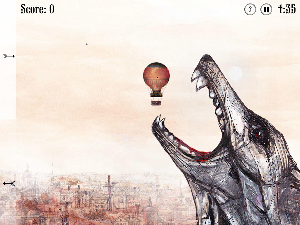 Screenshot of the video of The Howler