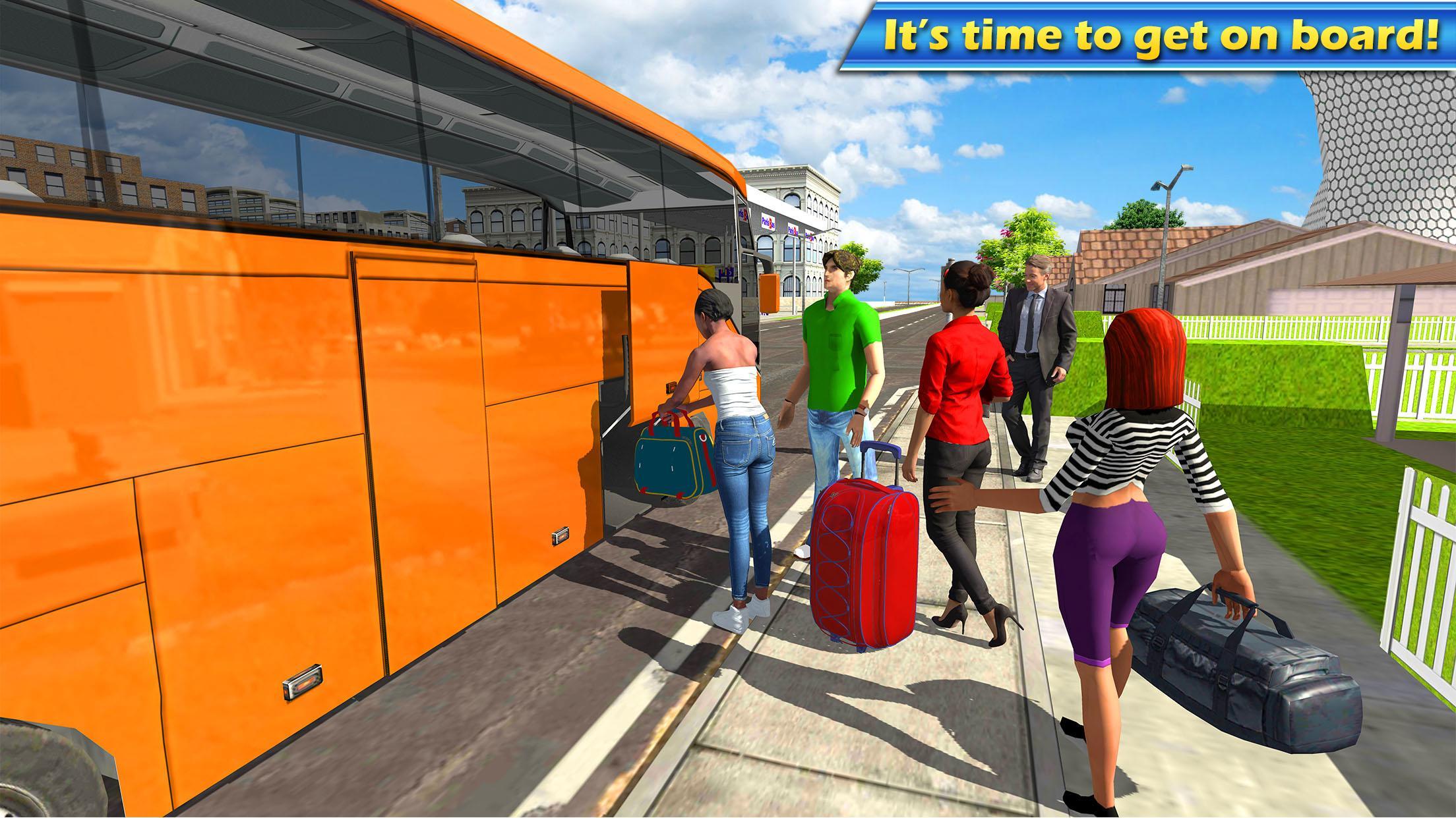 Screenshot 1 of 버스 시뮬레이터 2019 - 무료 - Bus Simulator 2019 - Free 2.1