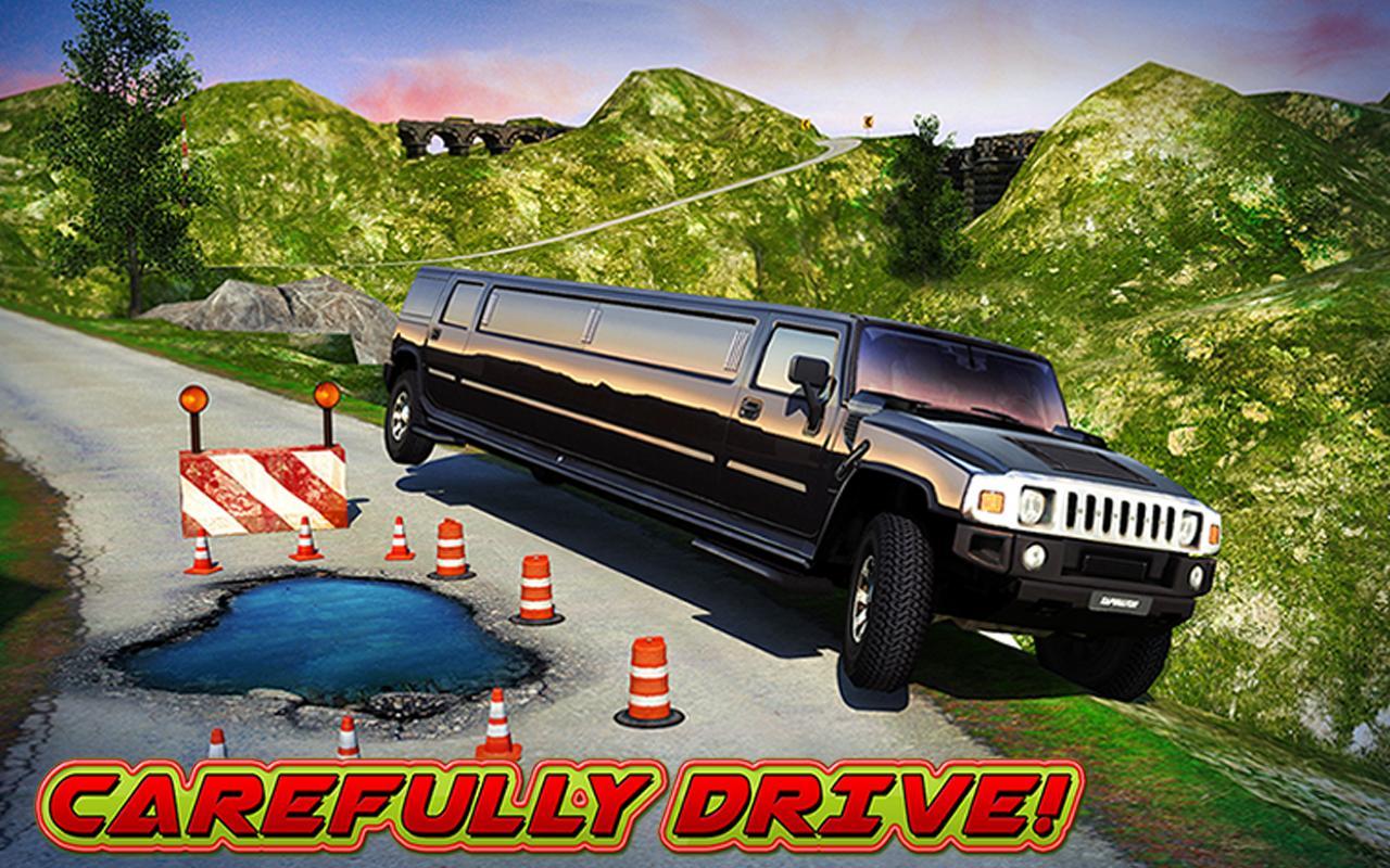 Offroad Hill Limo Driving 3D ภาพหน้าจอเกม