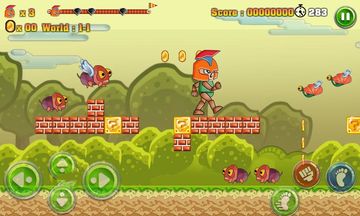 Captura de Tela do Jogo Spartan Warrior Adventure