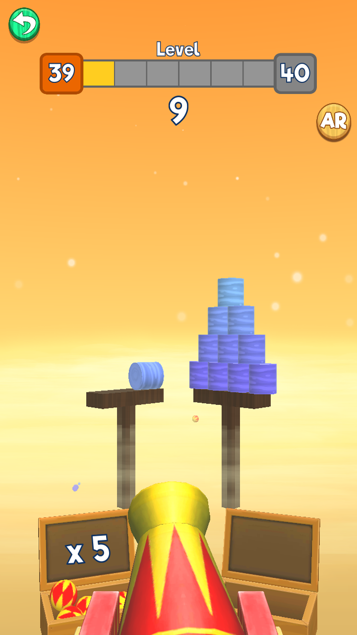 Cuplikan Layar Game Break The Tower - Balls Shooter