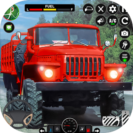 Euro Cargo Mud Truck Driving