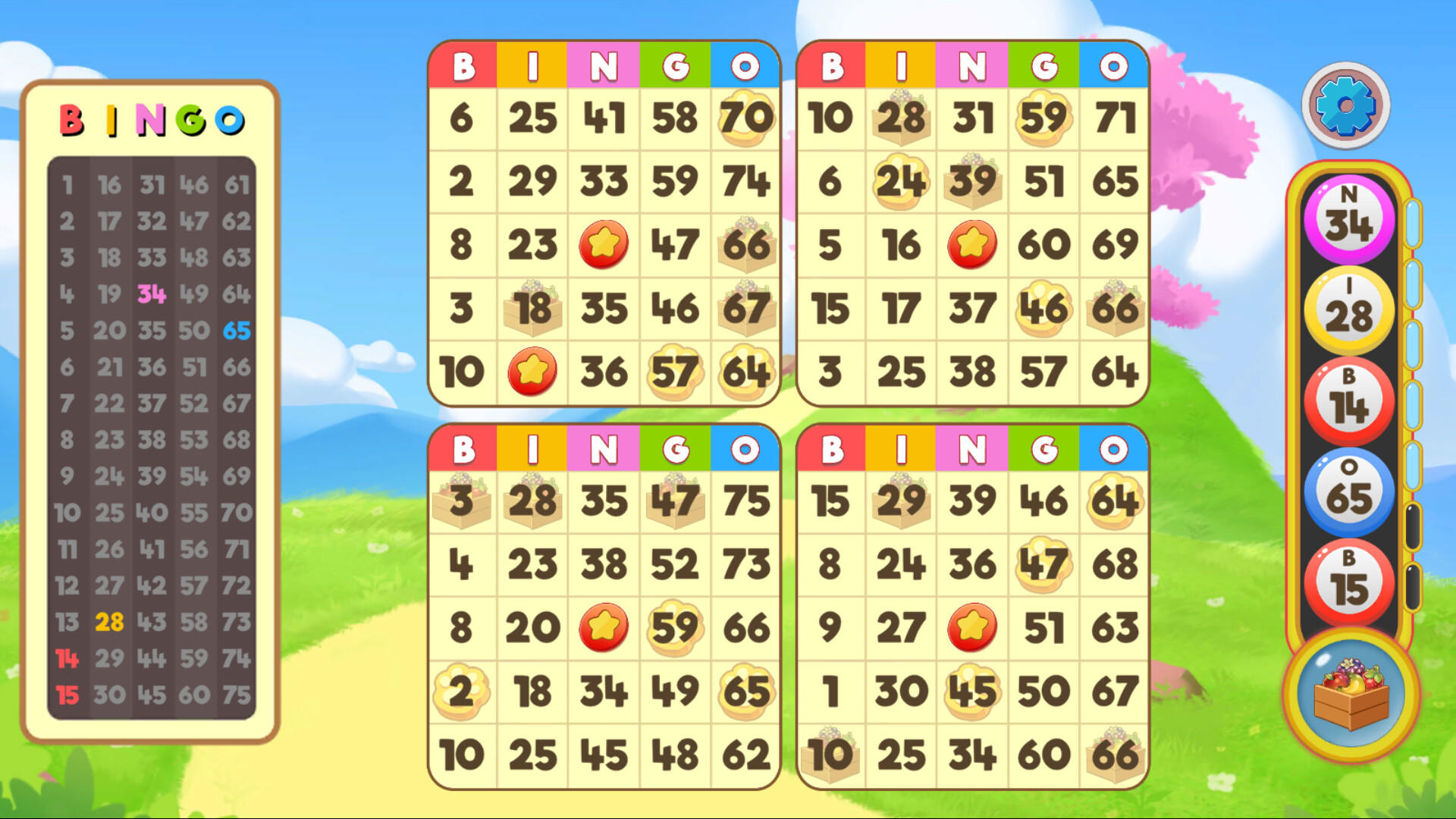 Bingo Pets - Save the Pets Game Screenshot