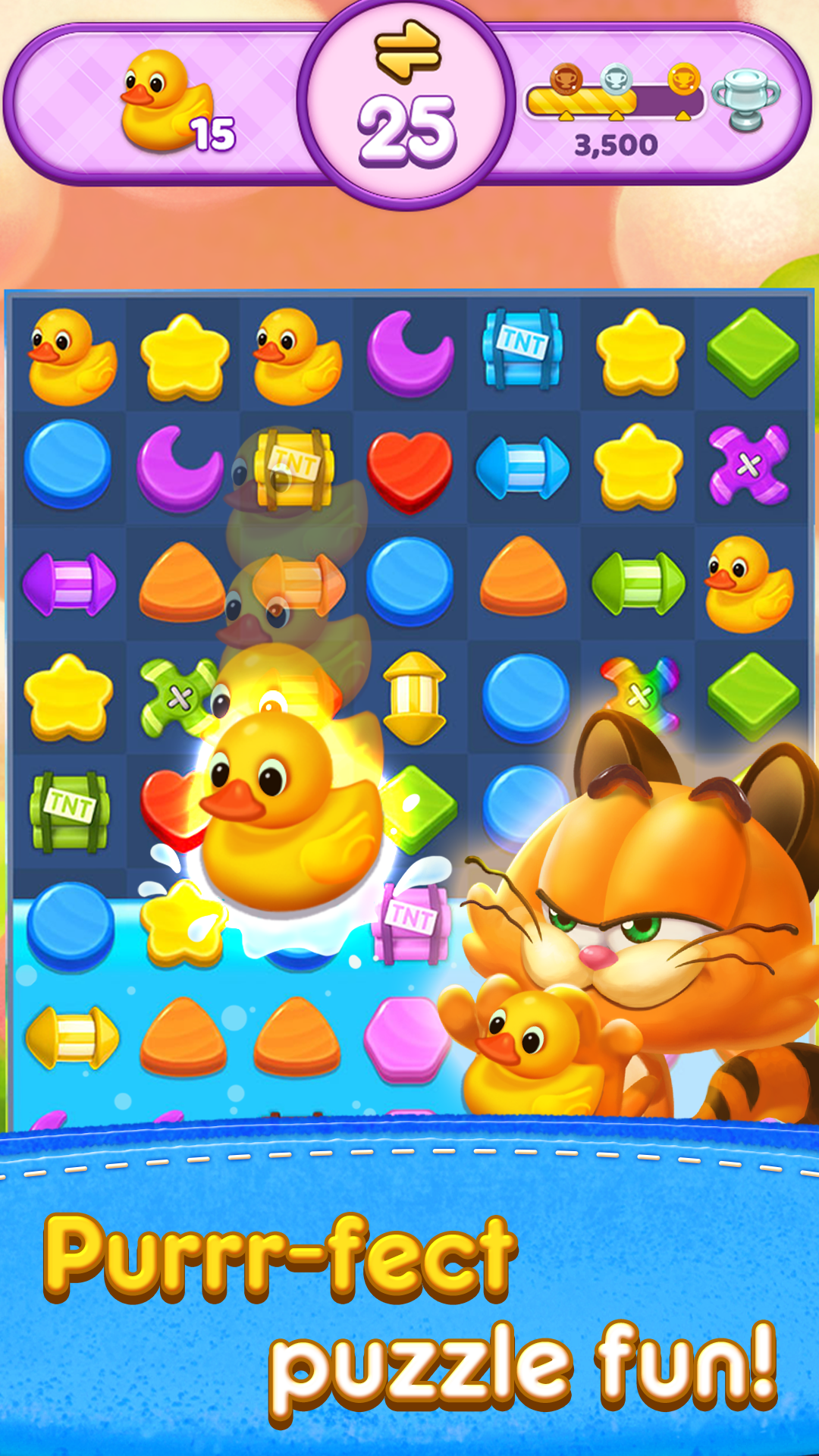 Magic Cat Match Game Screenshot
