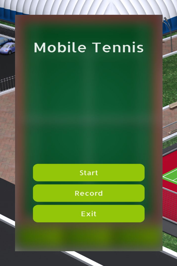 "Burning Racket" Game Screenshot